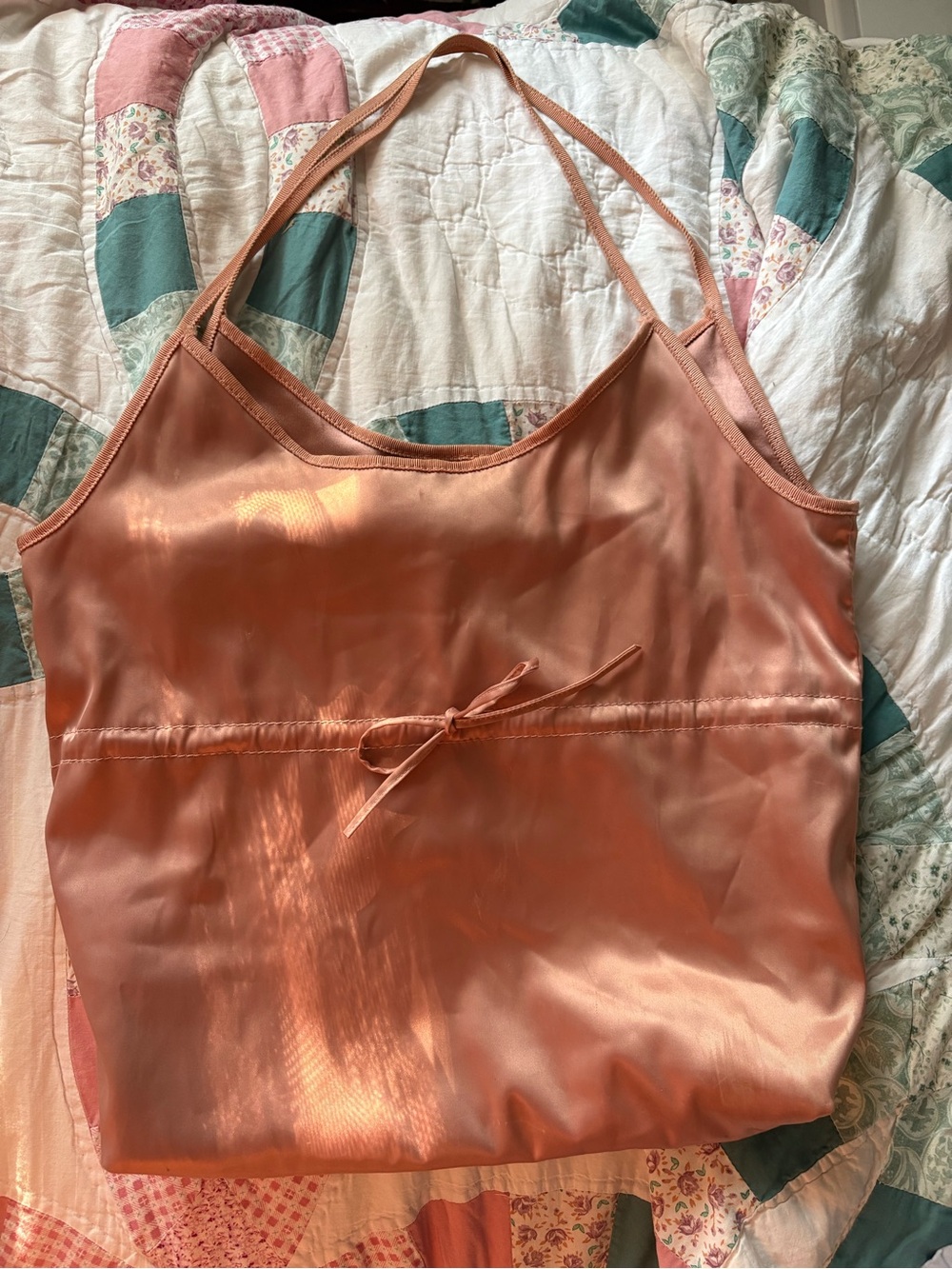 Zara Pink Satin Shoulder Bag